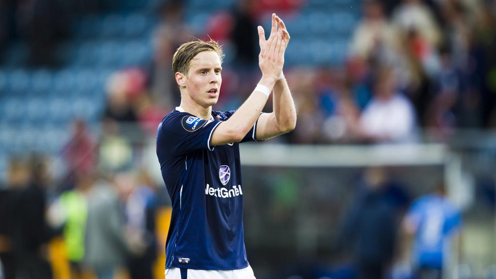 NY KONTRAKT: Stefan Johansen har signert ny kontrakt med Godset.  Foto: Vegard Gr�tt / NTB scanpix