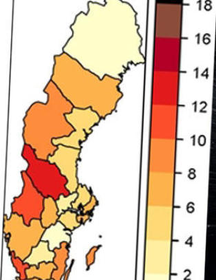 Virusene herjer rett over svenskegrensa