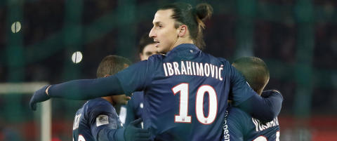 Zlatan kom inn i 65. minutt - scoret i 70.