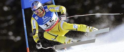 Svindal nest raskest i den siste gjennomkj�ringa f�r utfor-rennet