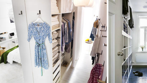 Jo da, du kan få plass til en walk in garderobe