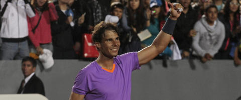 Nadal til finale i sin f�rste turnering etter skaden