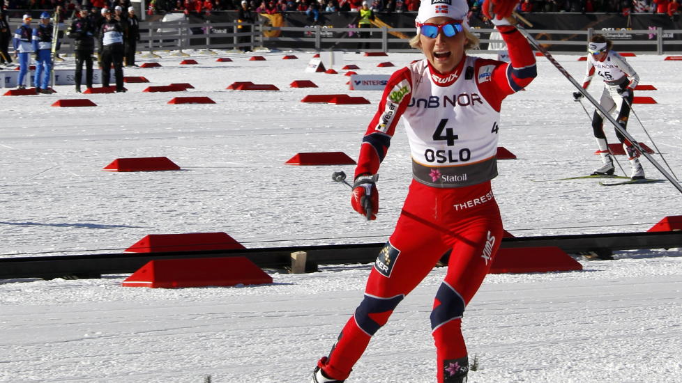 SM�RESUKSESS: Under VM p� hjemmebane i 2011 hadde nordmennene gode ski, noe som blant annet resulterte i gull til Therese Johaug p� 30 km. I Val di Fiemme blir det ikke like lett, skal vi tro Steinar Mundal. Foto: Lise �serud / Scanpix