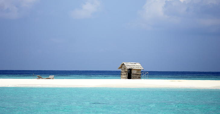 �VERST P� �NSKELISTA: 22 prosent har Maldivene i Det indiske hav som romantisk �nskem�l.   Foto: THOMAS RASMUS SKAUG
