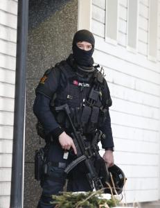 Trusselsiktet (27) i avh�r med politiet n�