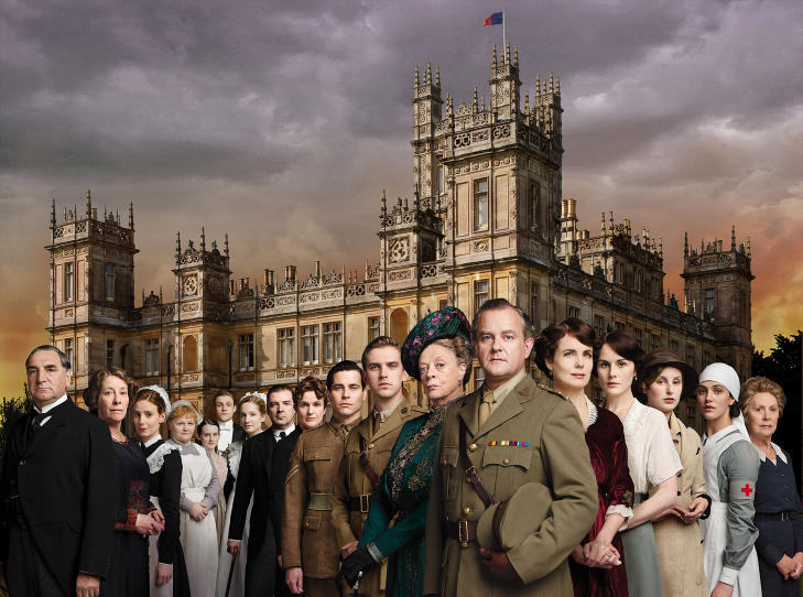 POPUL�R TV-SERIE: Kulissene til den popul�re tv-serien Downton Abbey finner du i Bershire i England. Reisesiden Fodor's anbefaler forelskede par � reise nettopp hit. Foto: STELLA PICTURES