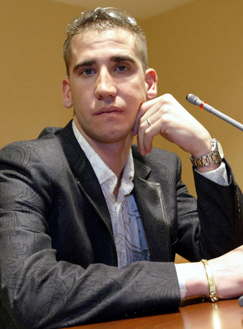 VITNET MOT FUENTES: Jesus Manzano, her fotografert i 2004, vitnet i g�r mot Eufemiano Fuentes, som var Kelme-lagets lege. Foto: PIERRE-PHILIPPE MARCOU, AFP / NTB SCANPIX