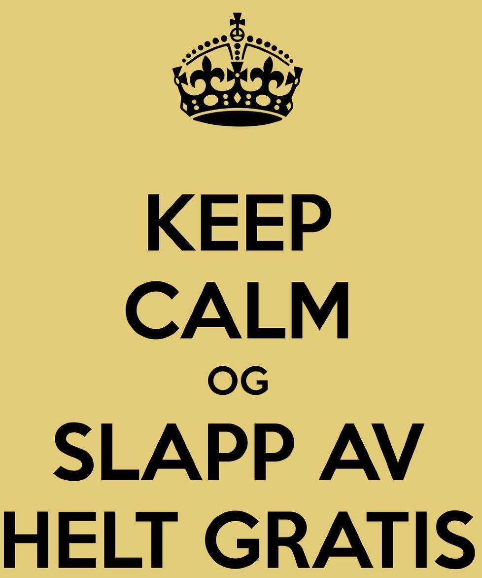 N�RV�RENDE: Tross en ytterst skeptisk holdning er Agnes Ravatn svak for mindfulness-teknikker. Bildet er laget p� www.keepcalm-o-matic.co.uk/.