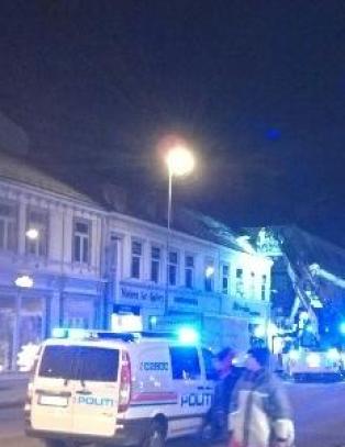 Brann i restaurant i Trondheim sentrum