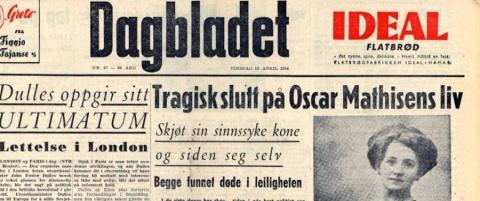 Da Norges st�rste idrettsstjerne ble drapsmann