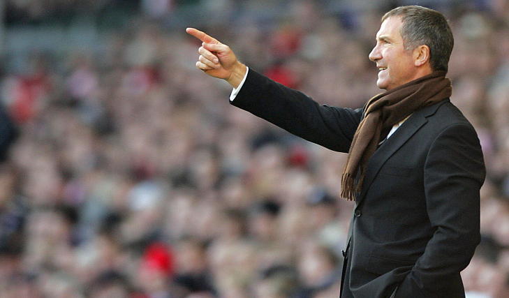 UPOPUL�R: Graeme Souness tok over Liverpool etter at Kenny Dalglish hadde f�rt laget til tre ligatitler p� fem sesonger. Souness fikk hard kritikk for blant annet d�rlige taktiske valg og flere bomkj�p, og fikk til slutt sparken i januar 1994. Foto: IAN HODGSON / REUTERS / NTB scanpix.