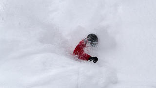 HEMSEDAL: �Fantastisk lett champagnepudder, med skikkelig Colorado-f�lelse�, melder offpiste-folket. Foto: KALLE H�GGLUND