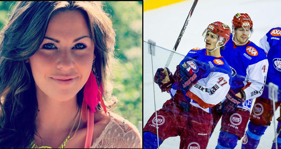 VEDDEM�L: Anette-Marie Antonsen har satt igjen en aksjon for � samle 500 jenter til ishockeykamp i Jordal Amfi. Foto: Privat, NTB Scanpix