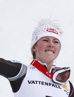 Mikaela (17) sikret VM-gull i slal�m