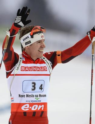 - I morgen blir det avgjort om Tora 
eller jeg blir VMs beste l�per