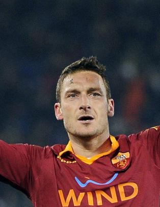 Totti ble matchvinner mot Juventus