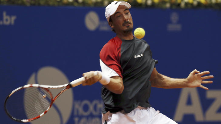  FRIPASS: Argentineren Martin Alund er ranket som nummer 111 p� ATP-rankingen, og fikk plass i Brasil Open p� grunn av forfall. Foto: REUTERS / Paulo Whitaker