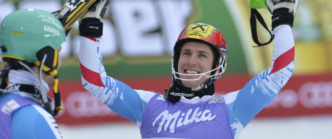 Hirscher med VM-gull p� hjemmebane