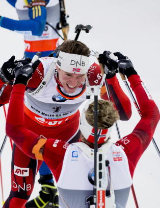 - N�r vi har tatt �tte gull, s� er bronse litt stakkarslig