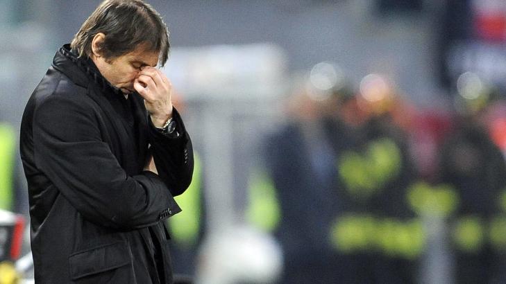 OPPGITT: Juventus-sjef Antonio Conte. Foto:  EPA/MAURIZIO BRAMBATTI