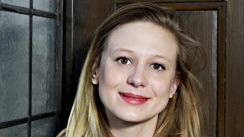 Gine Cornelia Pedersen viser mot og spr�klig sikkerhet i sin debutroman. Foto: NINA HANSEN / Dagbladet