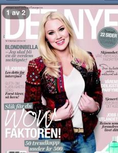 Fjernet Blondinbellas svarte bukser