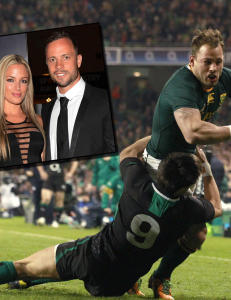 Rugbyspilleren Francois (24) dras inn i Pistorius-dramaet
