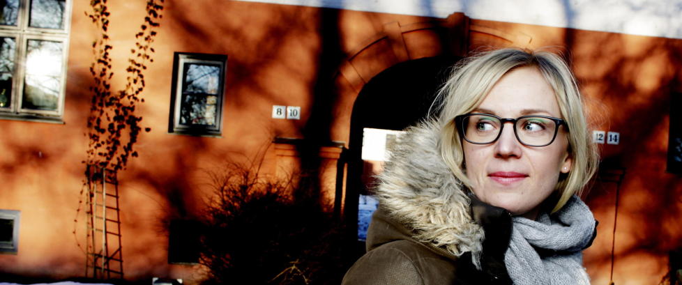 Skrev setninger p� post it-lapper