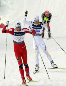 Marcus Hellner ba faren imitere Petter Northug i skisporet