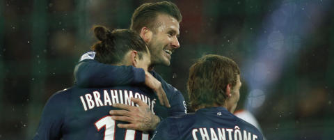 Dr�mmepasning fra Beckham i PSG-debuten