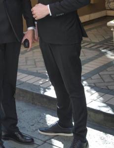 Hva er dette for noen r�d l�per-sko, Odda?