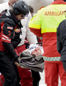 M�tte amputere foten for fem �r siden