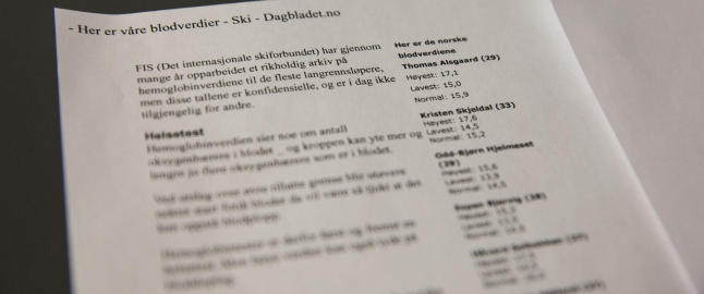 Her er de norske blodverdiene