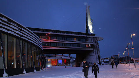 TROMS�:  N� er Troms� blitt den dyreste hotellbyen i Norge p� vinterstid. Foto: KIRSTEN MARGRETHE BUZZI