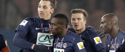 Zlatan stjal showet da Beckham fikk sjansen