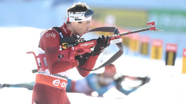 STEMMER IKKE: Ole Einar Bj�rndalen f�r det ikke helt til � stemme denne sesongen, heller ikke i Holmenkollen i dag.
Foto: Stian Lysberg Solum / NTB scanpix