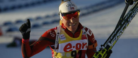 Tora Berger leverte superrask skyting