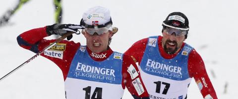 Moan og Kokslien g�r lagsprint