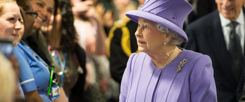 Dronning Elizabeth er syk