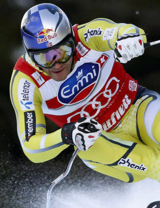 Svindal ble nummer to i Kvitfjell