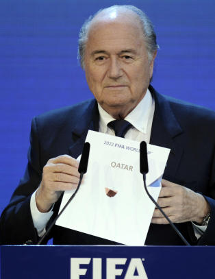 Blatter: - Qatar kan miste fotball-VM i 2022