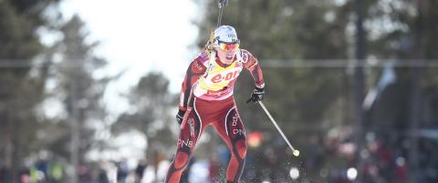 Suverene Berger fullf�rte trippelen med ny seier