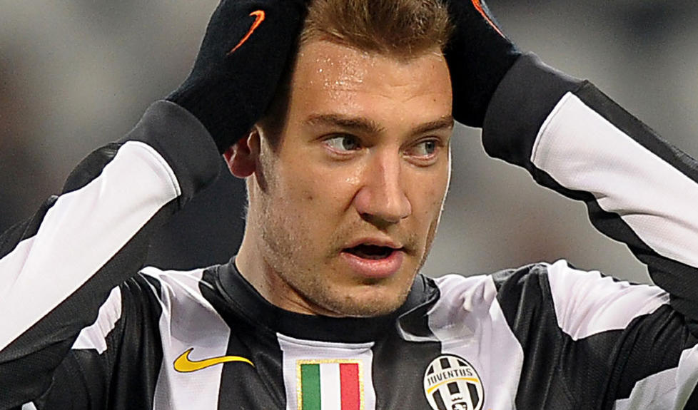FYLLEKJ�RTE: Juventus-spilleren Nicklas Bendtner ble i natt tatt for fyllekj�ring i K�benhavn. Foto: AP Photo/Fabio Ferrari, LaPresse