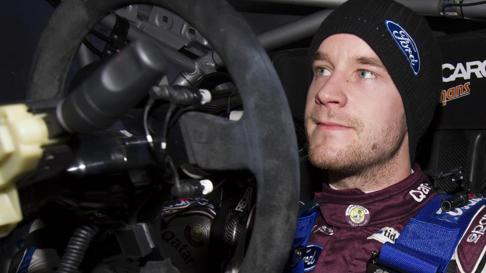 �PNET GODT: Mads �stberg �pnet med en tredjeplass p� kvalifiseringen i Rally Mexico.
Foto: Micke Fransson / NTB scanpix