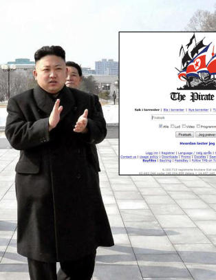 Nord-Korea har tatt over Pirate Bay