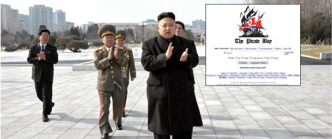 Nord-Korea har tatt over Pirate Bay