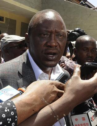 Kenyatta tar ledelsen i Kenya