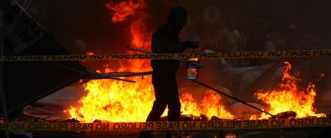 Milit�ret i ekstra beredskap etter Chavez-d�dsfallet