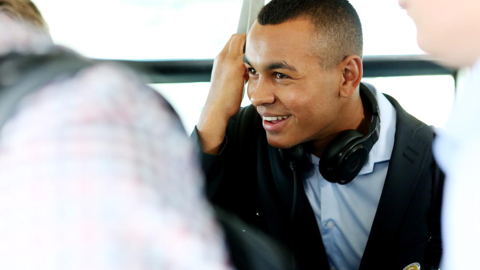 KAN REKKE LANDSKAMP: Joshua King er tilbake p� treningsfeltet etter skade og kan allerede bli klar til viktige landskamper for Norge.
Foto: H�kon Mosvold Larsen / NTB scanpix