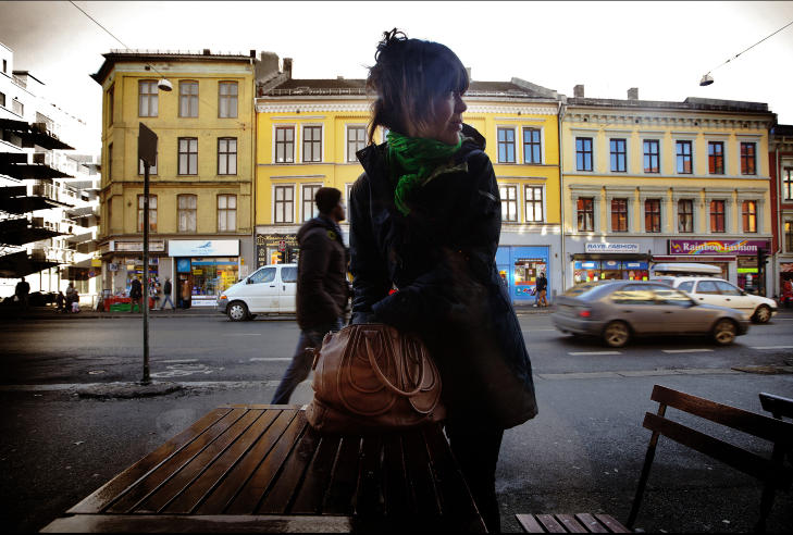 Lenes univers: &mdash; Karrieremessig kan jeg ikke toppe situasjonen jeg er i n�. Jeg har egne sceneshow og programmer p� tv. Men jeg vil fortsette med det, jeg dr�mmer om at noen fortsatt vil se p�, sier hun, her p� Gr�nland i Oslo. Foto: Nina Ruud